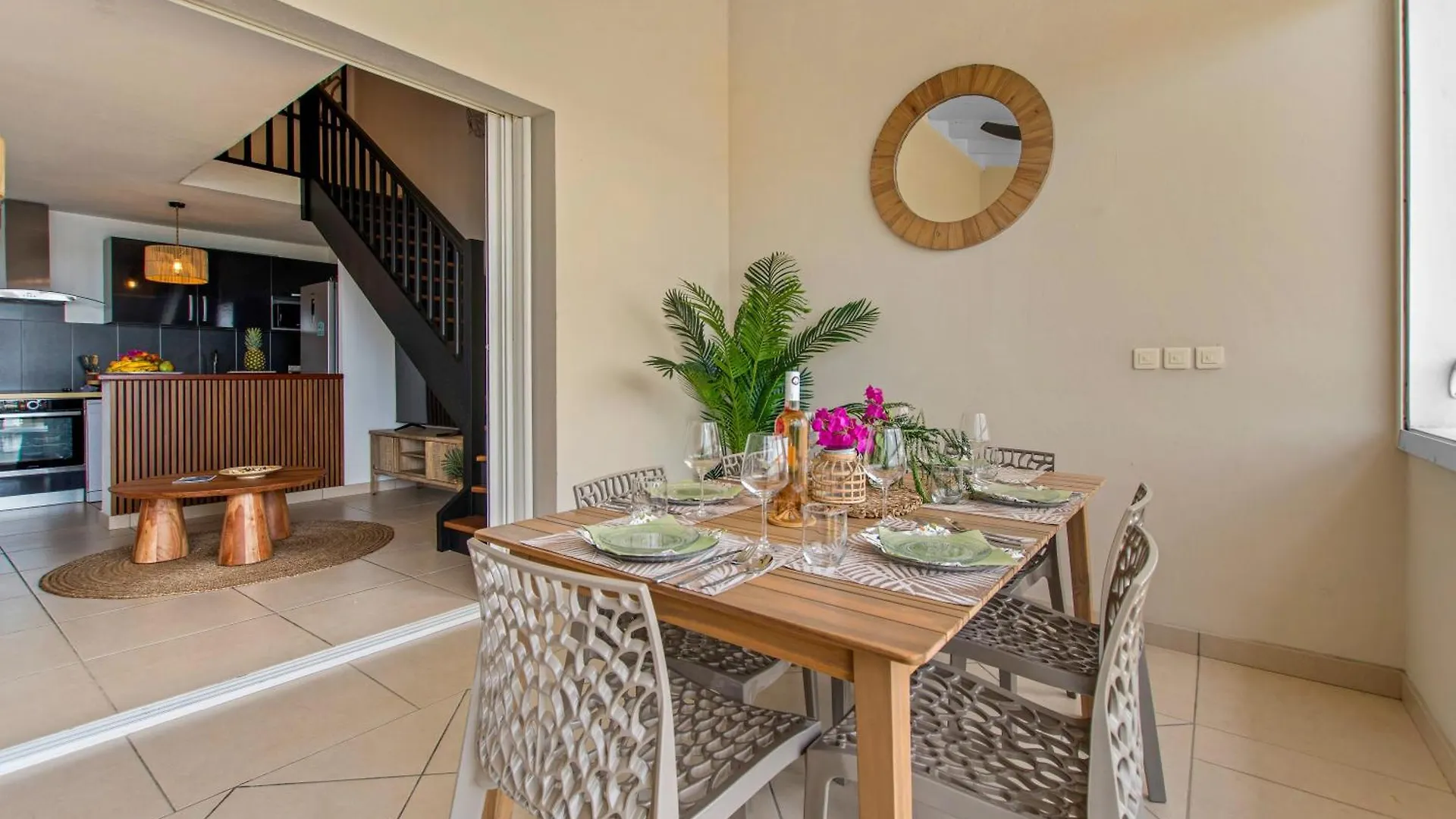 Vue Lagon Et Sunset Appart Duplex 6A7 P Tout Neuf Saint Martin Apartment