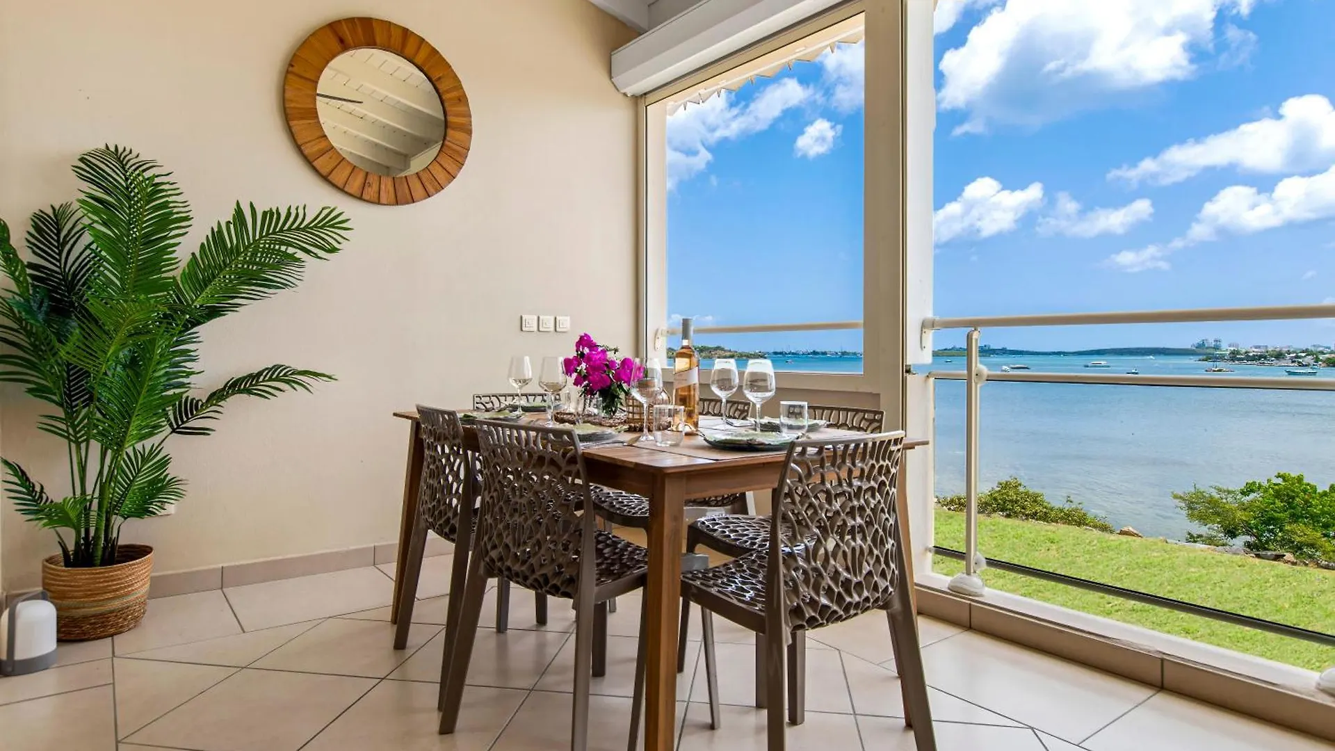 Vue Lagon Et Sunset Appart Duplex 6A7 P Tout Neuf Saint Martin