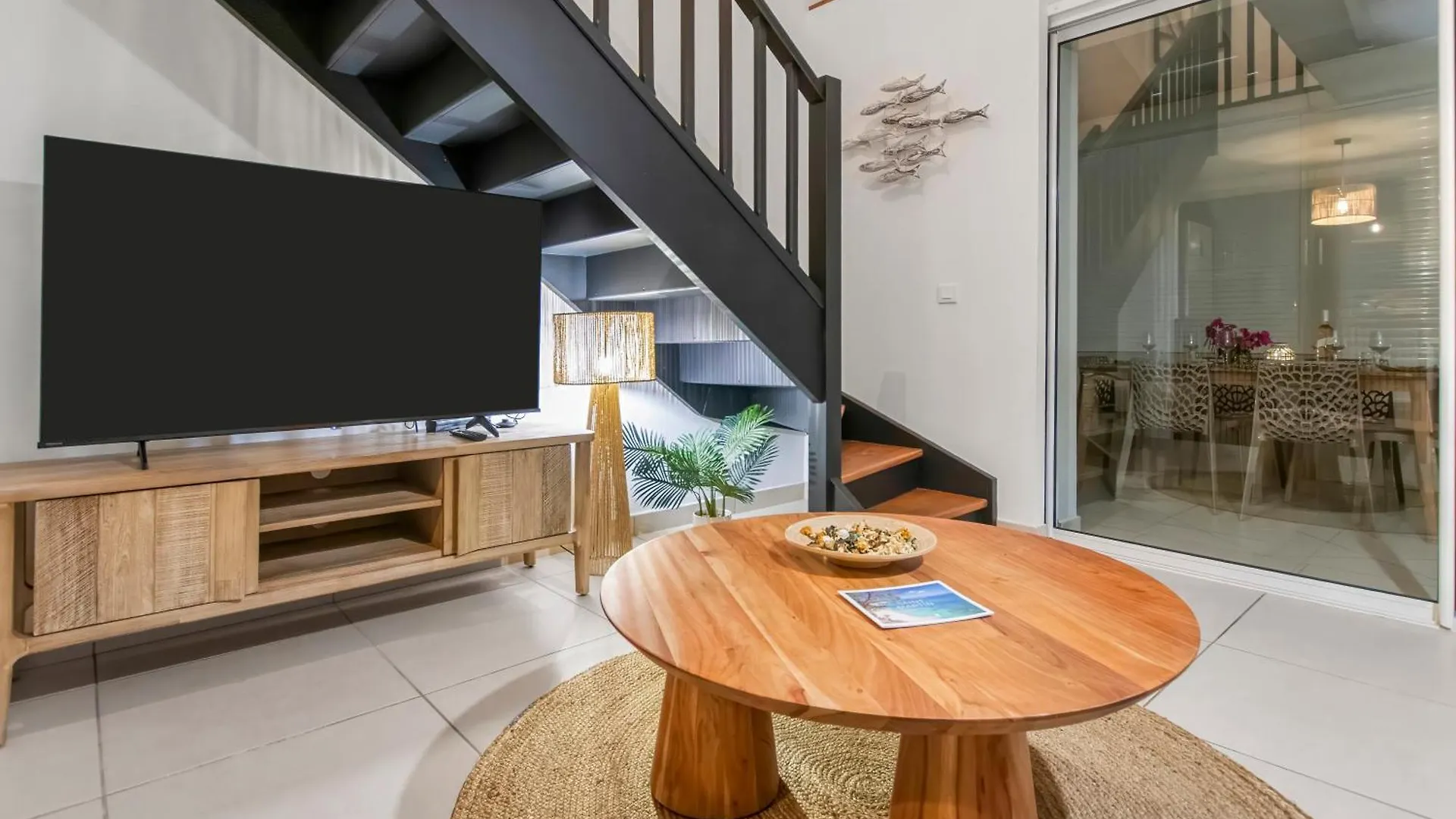 Vue Lagon Et Sunset Appart Duplex 6A7 P Tout Neuf Saint Martin 0*,